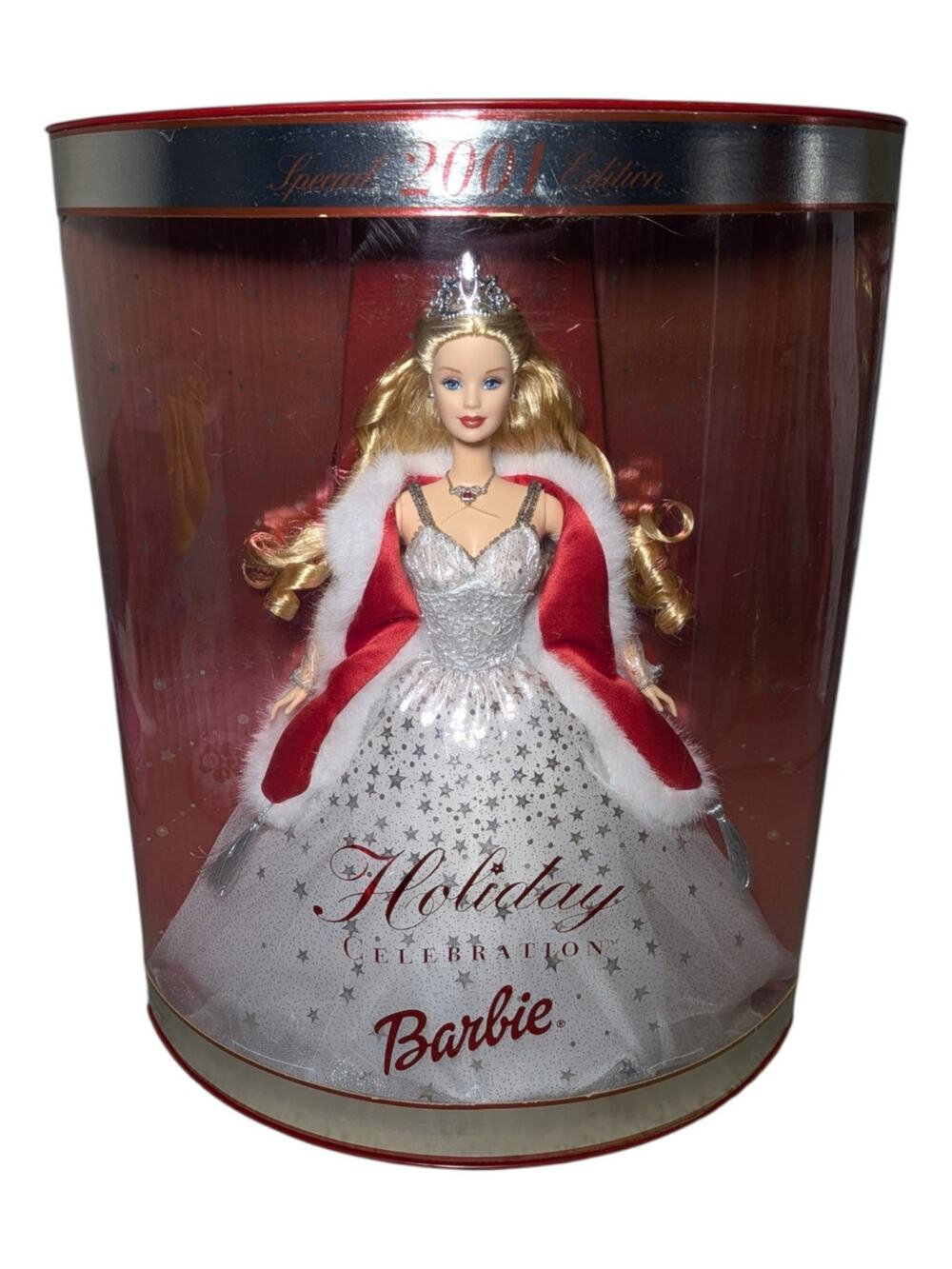 2001 Holiday Celebration Barbie Doll Special Edition NIB NRFB Mattel 50304